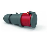 BALS CEE, conector de acoplamiento, 5 polos, 63A, 400V, grado de protección IP44, 6 horas, sistema de sujeción múltiple
