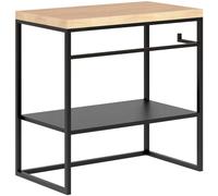 Baltica Design Linn consola 95x35x75 cm negro-roble 5904107906294