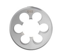BALUGAEA Terraja de roscar G1/2-14 HSS, roscador, tubo G, rosca de tubo, terraja redonda, matriz de roscar, herramienta de reparación de terrajas