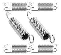 Baluue 10 Piezas Resorte de Repuesto de Acero Inoxidable para Tijera | Plata, Rendimiento Estable y Larga Vida Útil, Reutilizable y Fácil de Instalar