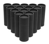 Baluue 15 Cajas Redondas de Papel Kraft para Embalaje de Tubo de Cartón, Diseño Multifuncional y Portátil, Ideales para Manualidades y Cualquier Ocasión