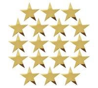 Baluue 35 Piezas Decoración de Estrella de Papel Dorada, Confeti de Estrella para Fiesta, Papel, para Boda y Fiesta, Decoración de Puerta, Utilería para Fotos
