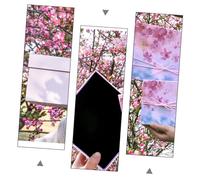 Baluue Caja de Obsequio Rosa para San Valentín Diseño Sakura Papel Ecológico Tamaño 25X18X8 CM Incluye Caja y Bolsa para Bodas Cumpleaños y Festivales