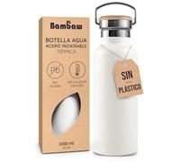 Bambaw Termo de Acero Inoxidable 1000 ml - Polar White Bambaw