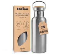 Bambaw Termo de Acero Inoxidable 750 ml - Natural Steel Bambaw