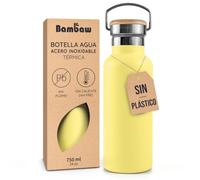Bambaw Termo de Acero Inoxidable 750 ml - Yellow Beam Bambaw