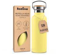 Bambaw Termo de Acero Inoxidable 1000 ml - Yellow Beam Bambaw