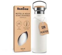 Bambaw Termo de Acero Inoxidable 500 ml - Polar White Bambaw