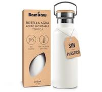 Bambaw Termo de Acero Inoxidable 750 ml - Polar White Bambaw