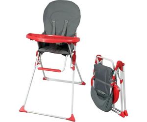 Bambisol Trona fija Gris y rojo