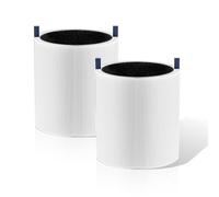 BAMBOOST 511i Max - Juego de 2 filtros de repuesto para purificador de aire Blueair Blue Pure 511i Max Air Purifier, color blanco