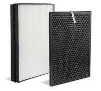 BAMBOOST FY2420/30 FY2422/30 Filtros de repuesto para purificadores de aire Philips AC2889, AC2887, AC2882 y AC3829, serie 2000 y 3000 HEPA y filtros de carbón activado (Incluye 1 filtro HEPA y 1