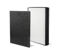 BAMBOOST Kit de filtro de repuesto compatible con purificador de aire Philips AC3256/10, AC3259/10, AC4550/10, purificador de aire de repuesto HEPA FY3433/10 y FY3432/10 (HEPA + filtro)