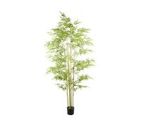 Bambú artificial 190cm - planta decorativa grande realista con cañas naturales para hogar ideal para interior