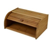 Bambú Panera 40x27x17cm Fiambrera Panera Caja de Almacenamiento