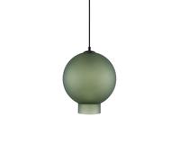 Globen Lighting Lámpara colgante Bams 25 Verde escarchado