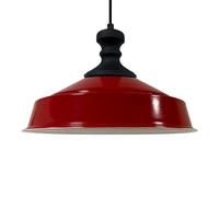 bamyum Asletl-Knob Lámpara Colgante Industrial, Pantallas de Lámpara de 41 cm, Lámpara Moderna de Metal para Isla de Cocina, Lámpara Colgante E27 para Salón y Comedor, Lámpara Colgante Rogue