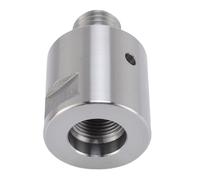 banapoy Adaptador de Husillo de Torno, Cambiador de Rosca de Mandril de Torno de Acero 45, Convierte 1-1/4" X 8TPI a 1" X 8TPI para de Carpintería