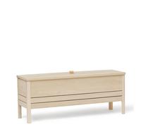 Form & Refine Banco con almacenamiento A Line 111 cm Roble blanco