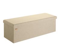 Banco Beige 115x38x38cm MDF plegable