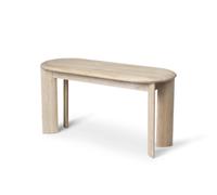 Ferm Living Banco Bevel 90 cm Roble blanco aceitado