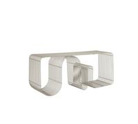 AYTM Banqueta Curva 100 cm Plata