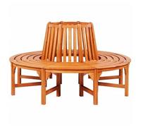 Banco De Árbol De Madera Ø 160 Cm Vidaxl