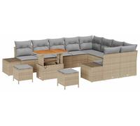 Banco de jardín – Banco para exteriores – Juego de sillones de exterior – Mueble de jardín – Capacidad para 5 personas – Resistente a la intemperie