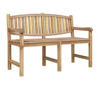 Banco De Jardín Madera Maciza De Teca 149,5x60x90 Cm Vidaxl