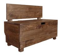 Banco De Madera Maciza De Caoba 86x40x60 Cm Vidaxl