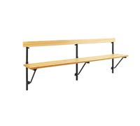 Banco de pared plegable Sypro, longitud fija 2000 mm