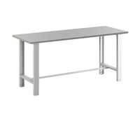 Banco de trabajo en sistema modular eurokraft basic, anchura de tablero 1850 mm, modelo básico