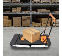 Banco de trabajo - Mesa de trabajo - Soporte para sierras - Banco de trabajo plegable - Carro de transporte - Altura de trabajo ajustable