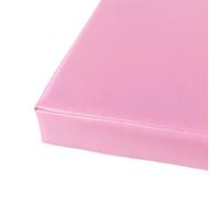 Banco impermeable para exteriores, espuma de 3 cm de alto, antideslizante, ideal para sofá de mimbre de patio, sofá, asiento de ventana, columpio de porche (18 x 55 pulgadas)
