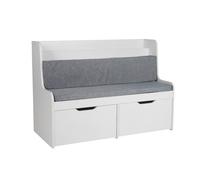 Banco infantil de lectura Estante con asiento Cofre infantil Estante para niños