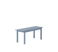 Muuto Banco de acero Linear steel bench 110 cm Pale blue