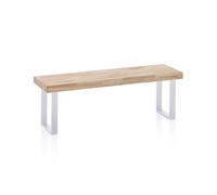 Banco loft roble salvaje - negro, roble salvaje - blanco, roble boreal - negro, roble honey - negro 120 x 47 x 34 cm