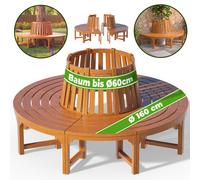 Banco para árbol circular eucalipto certificación FSC® 160cm