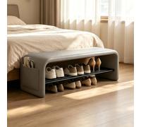 Banco para el pie de la cama del dormitorio, banco moderno para zapatos