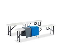 Banco plegable asiento portátil conjunto de asientos 7,7 kg banco jardín