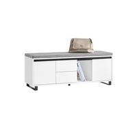 Banco zapatero con 4 estantes 1 compartimento fsr176-w sobuy es 42 cm