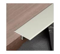 banda de umbral para puertas, Moldura en T de aluminio, tira transición piso con moldura, paquete 3, 15-60 mm(60mm 3PCS 90cm/3ft)
