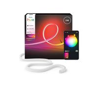 Banda LED exterior Philips Hue Neon 5 m RGB+Blanco 1100 lm Blanco - Nuevo