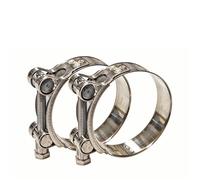 Banda para escape Abrazadera de manguera potente acero inoxidable 304, tubos aire y agua escape, sellado duradero, herramientas soldadura reparación fuerza, 1 Uds(29-31mm)