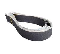 Bandas De Lija Correa de lijado for metal de 5 piezas de 50 x 1500 mm. Banda abrasiva de carburo de silicio de 2" 59" 1500 * 50 mm. Paquete mixto P60-600 de doble uso, seco y húmedo(5 Pieces Grit 80)