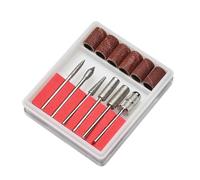 Bandas para Lijar Uñas Juego de cabezales for pulir uñas, lima correa lijado, taladro eléctrico, reparación máquinas, reemplazo(2 sets)