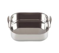 Bandeja Asadora de Acero Inoxidable Le Creuset con Tecnología 3-Ply para Todo Tipo de Cocción, Ideal para Carnes, Pescados y Hornear
