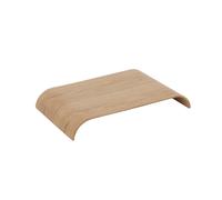 Bandeja AYTM Curva, color roble, 41 x 25 x 5 cm, madera