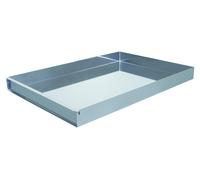 Bandeja de acero inoxidable para tartas, dimensiones 580 x 400 x 50 mm, tipo S