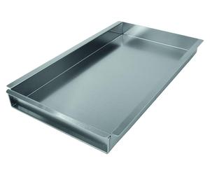 Bandeja de aluminio para tartas, dimensiones 530 x 325 x 50 mm, tipo S